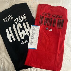 Keith Urban 2022 The Speed of Now World Tour t-shirt’s #KelseaBallerini